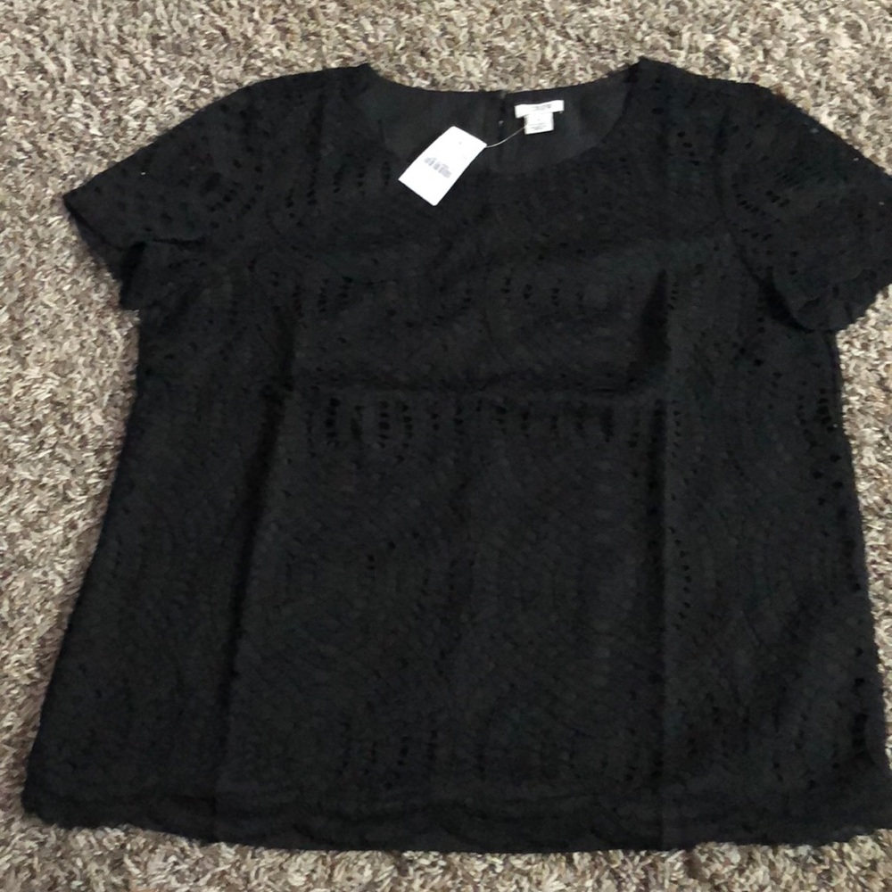 JCREW BLACK TOP